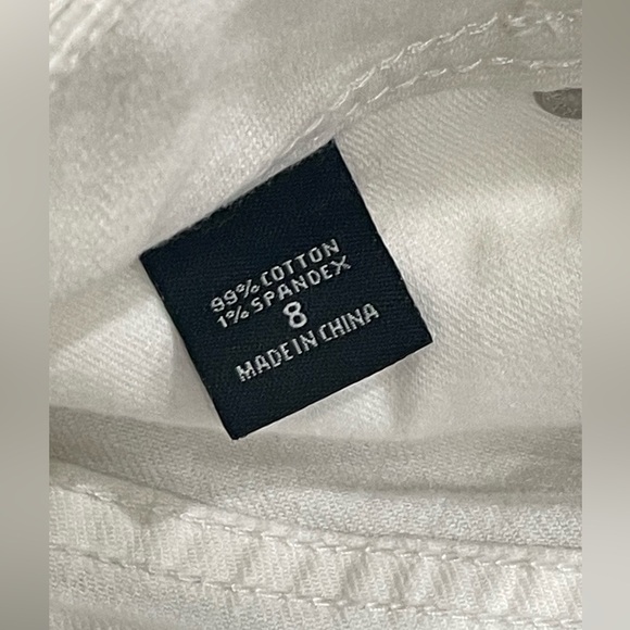 Vintage London Jean by Victoria’s Secret boot cut pants white 8 - Picture 6 of 8